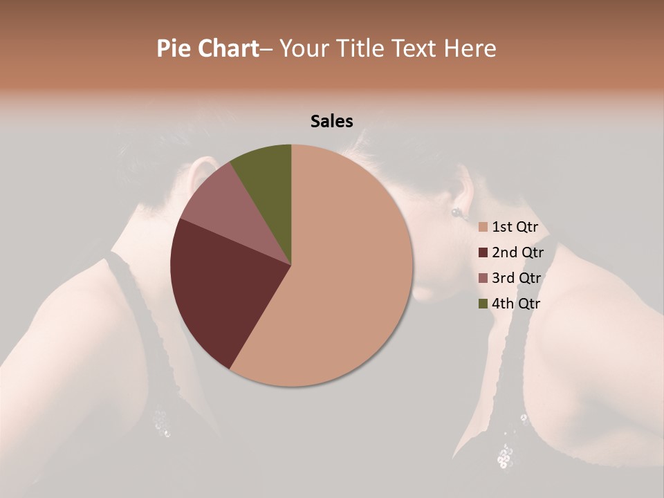Hand Posing Couple PowerPoint Template