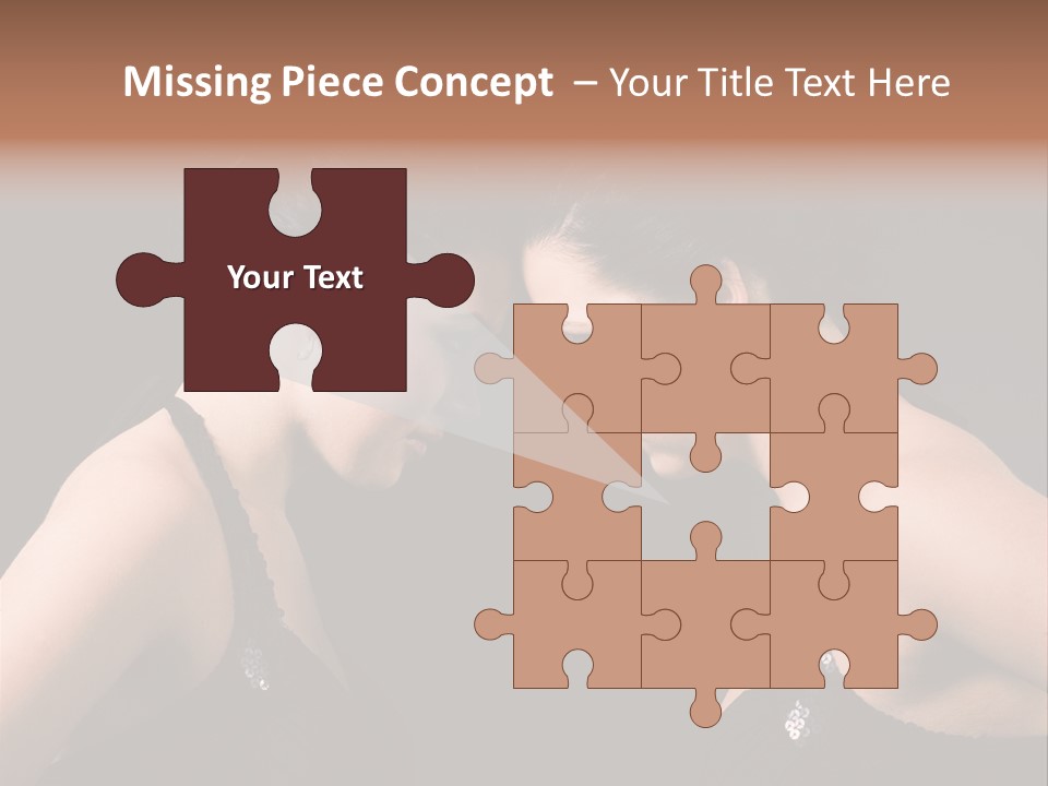 Hand Posing Couple PowerPoint Template