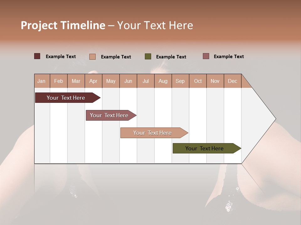 Hand Posing Couple PowerPoint Template