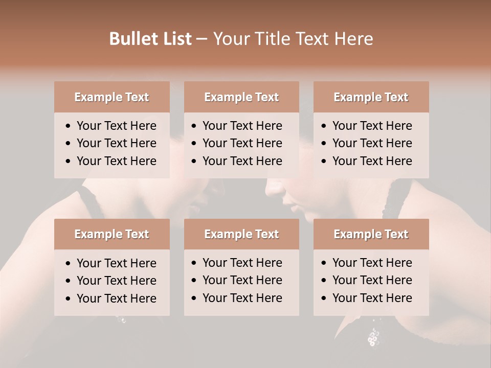 Hand Posing Couple PowerPoint Template