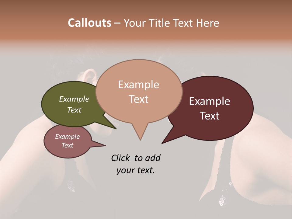 Hand Posing Couple PowerPoint Template