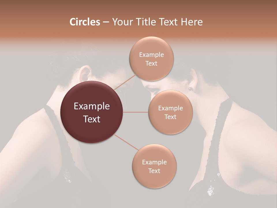 Hand Posing Couple PowerPoint Template