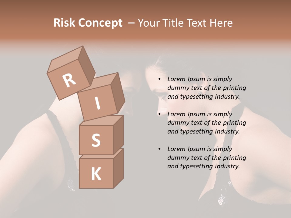 Hand Posing Couple PowerPoint Template