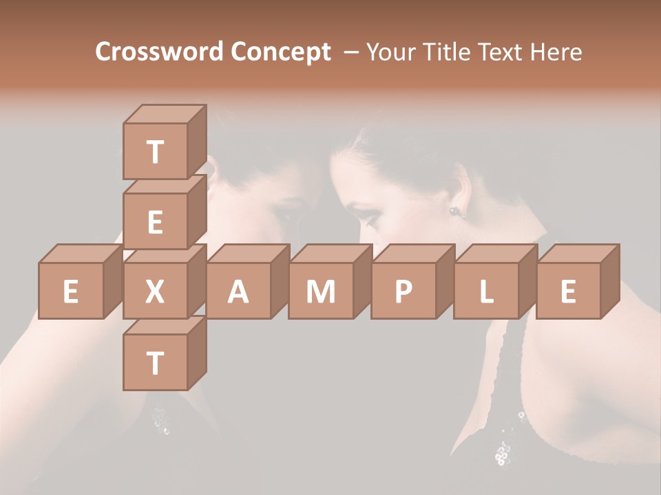 Hand Posing Couple PowerPoint Template