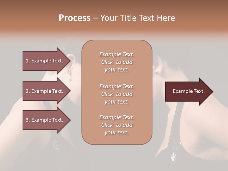 Hand Posing Couple PowerPoint Template