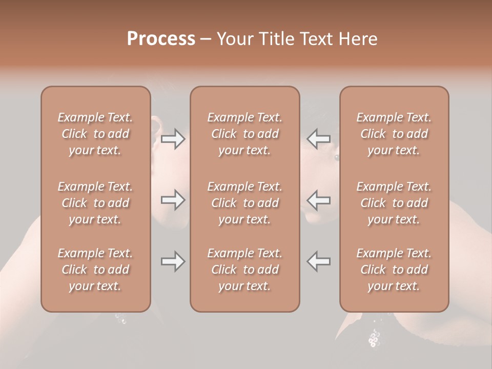 Hand Posing Couple PowerPoint Template