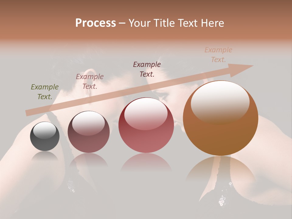 Hand Posing Couple PowerPoint Template