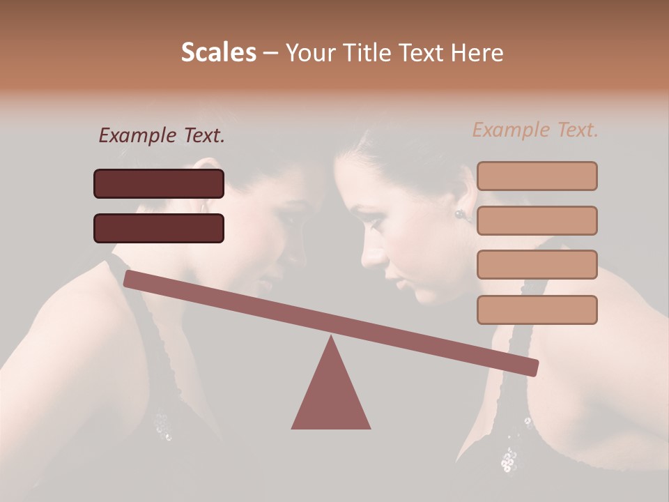 Hand Posing Couple PowerPoint Template