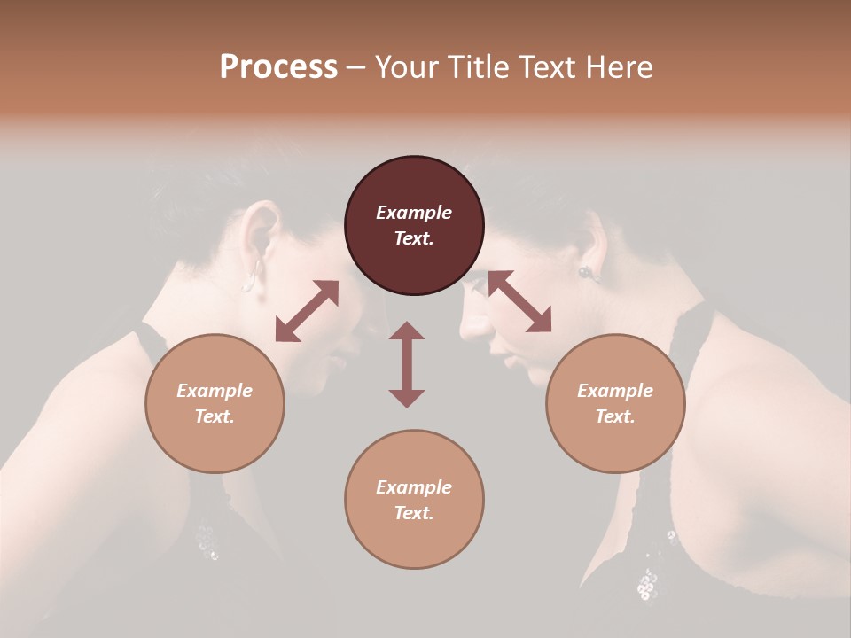 Hand Posing Couple PowerPoint Template