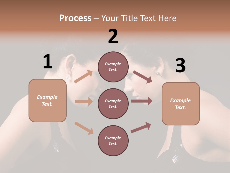Hand Posing Couple PowerPoint Template