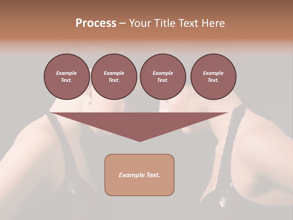 Hand Posing Couple PowerPoint Template