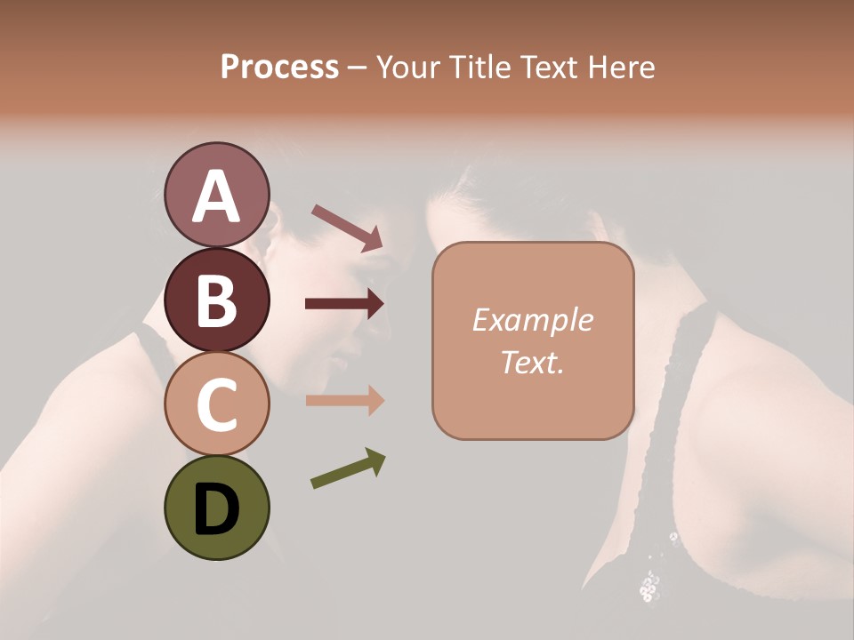 Hand Posing Couple PowerPoint Template