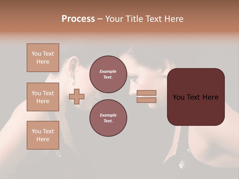 Hand Posing Couple PowerPoint Template