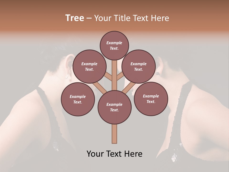 Hand Posing Couple PowerPoint Template