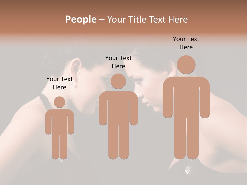 Hand Posing Couple PowerPoint Template