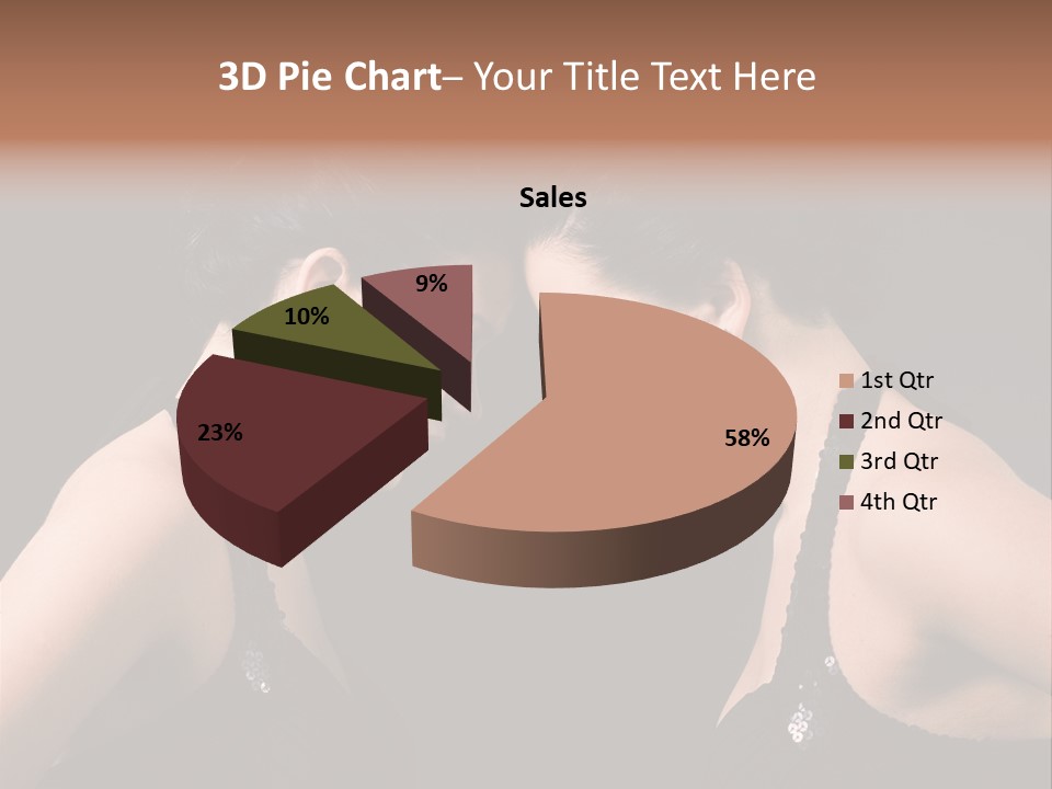 Hand Posing Couple PowerPoint Template