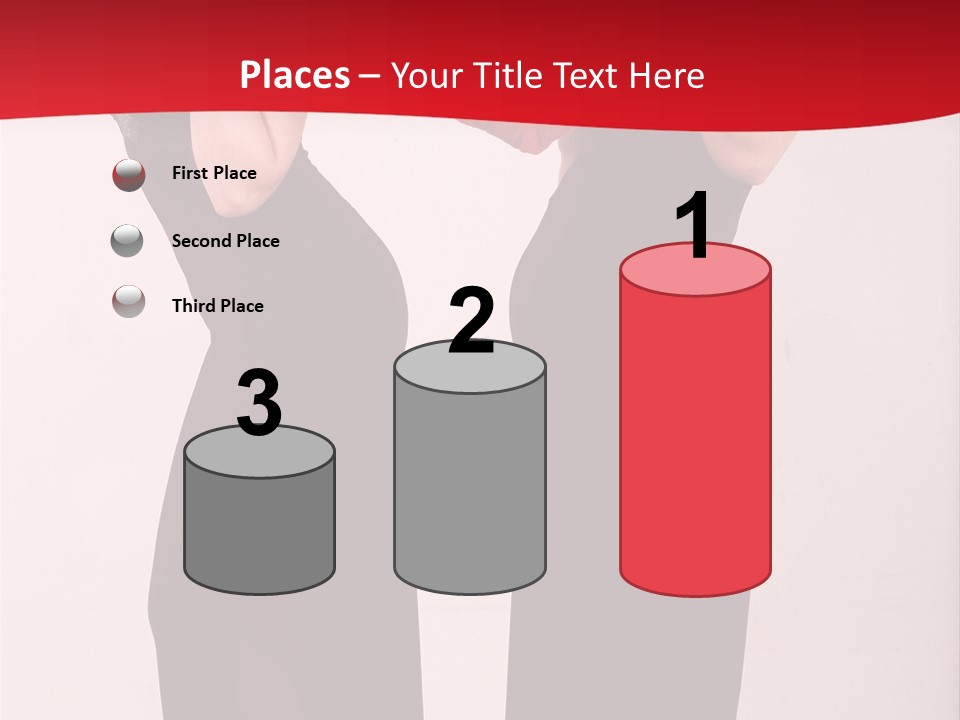 Sexy Woman Posing PowerPoint Template