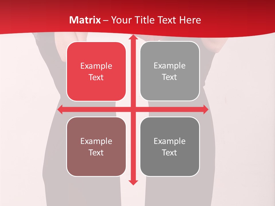 Sexy Woman Posing PowerPoint Template