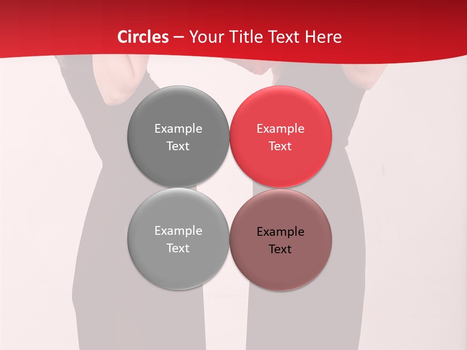 Sexy Woman Posing PowerPoint Template