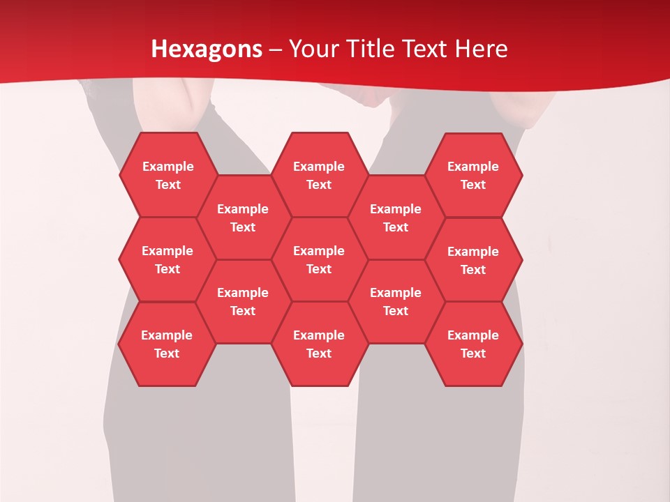 Sexy Woman Posing PowerPoint Template