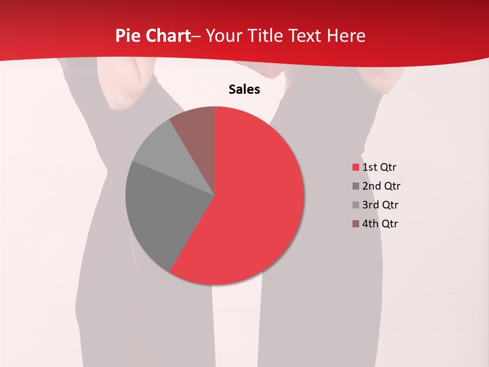 Sexy Woman Posing PowerPoint Template