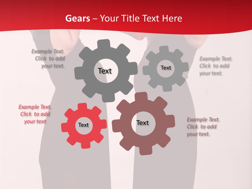 Sexy Woman Posing PowerPoint Template