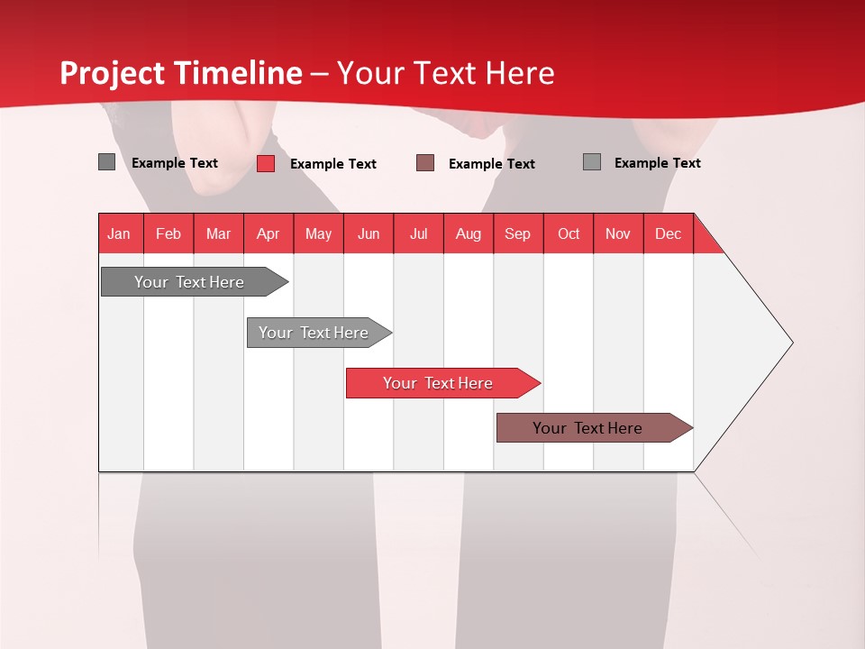 Sexy Woman Posing PowerPoint Template