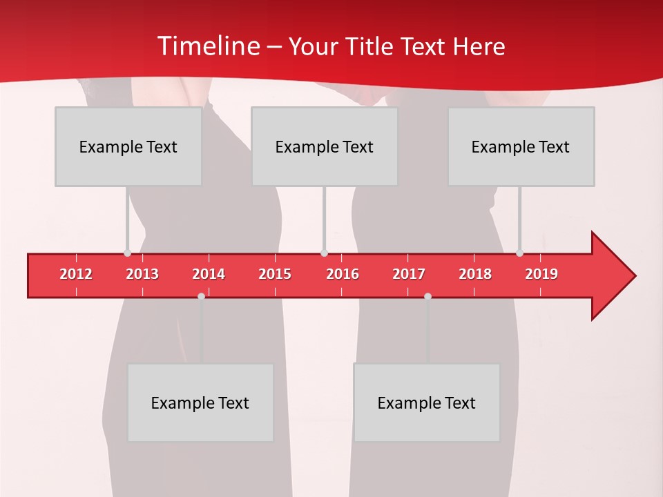 Sexy Woman Posing PowerPoint Template