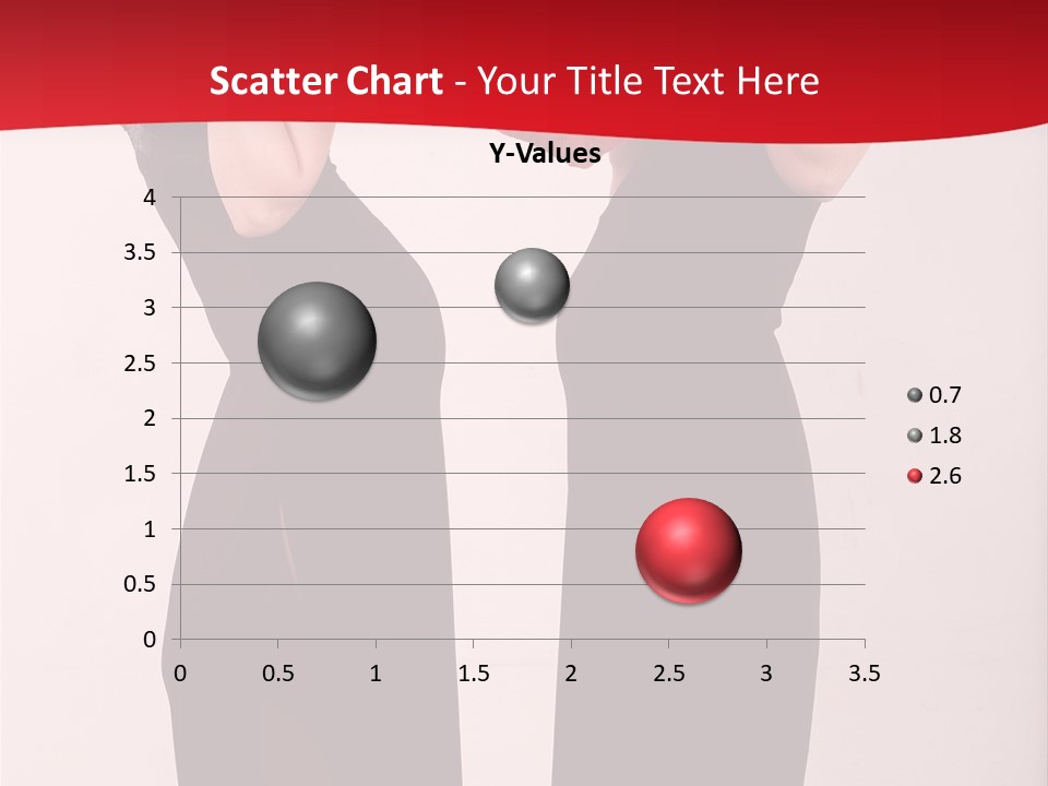 Sexy Woman Posing PowerPoint Template