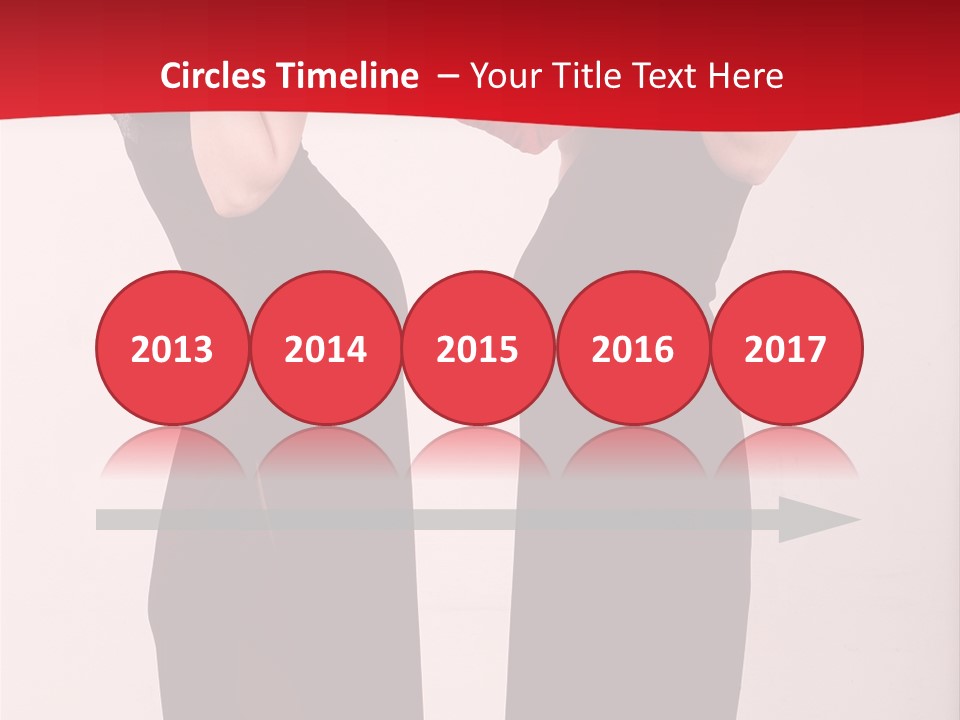 Sexy Woman Posing PowerPoint Template