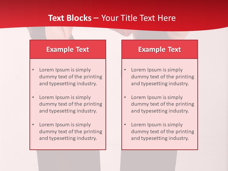 Sexy Woman Posing PowerPoint Template