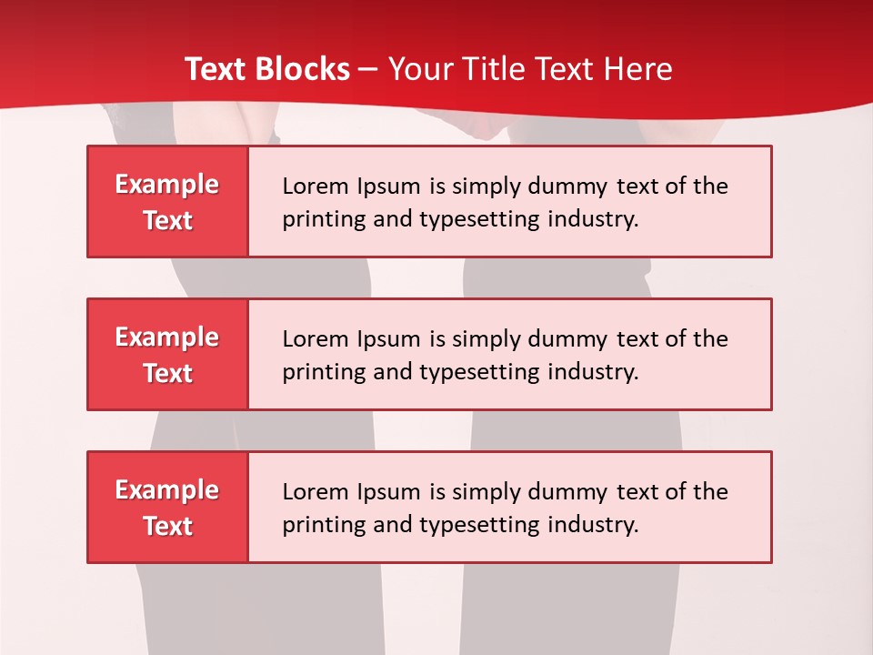 Sexy Woman Posing PowerPoint Template