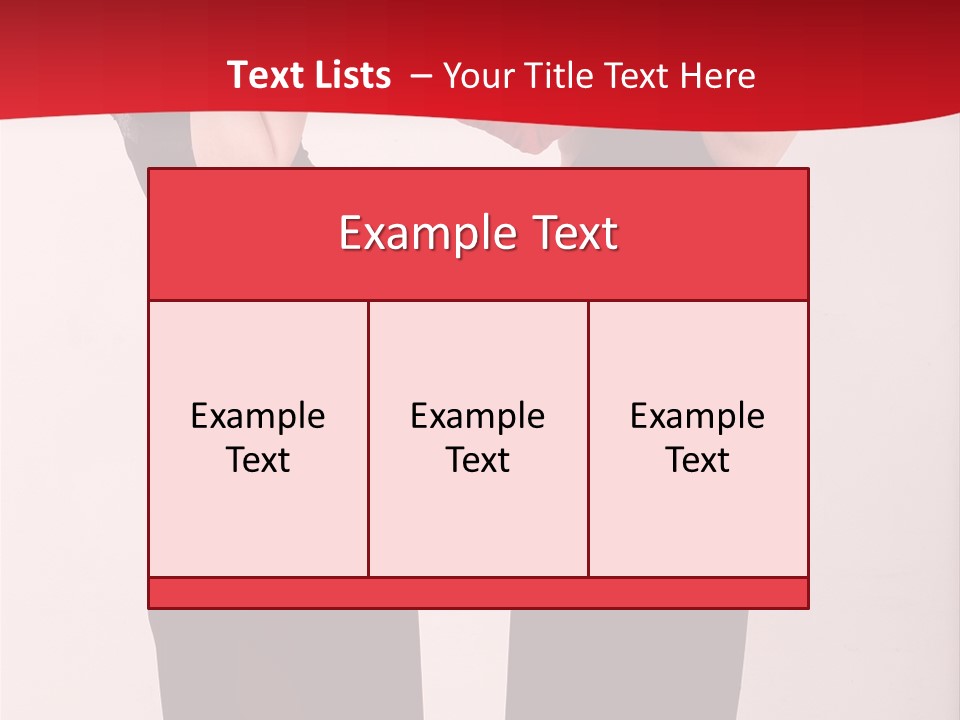 Sexy Woman Posing PowerPoint Template
