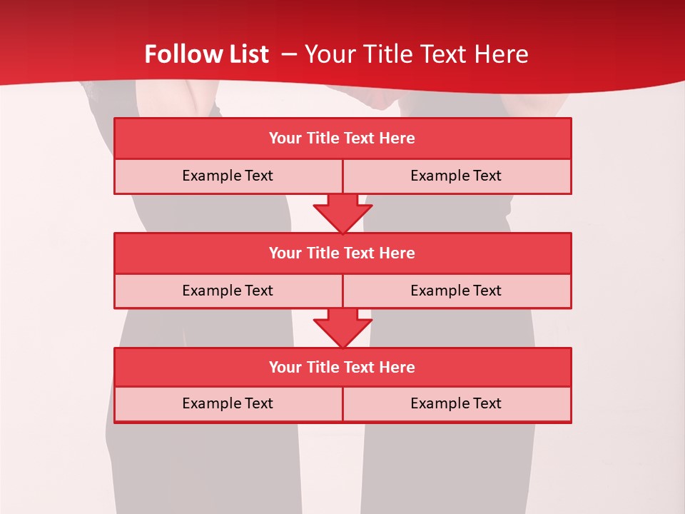 Sexy Woman Posing PowerPoint Template