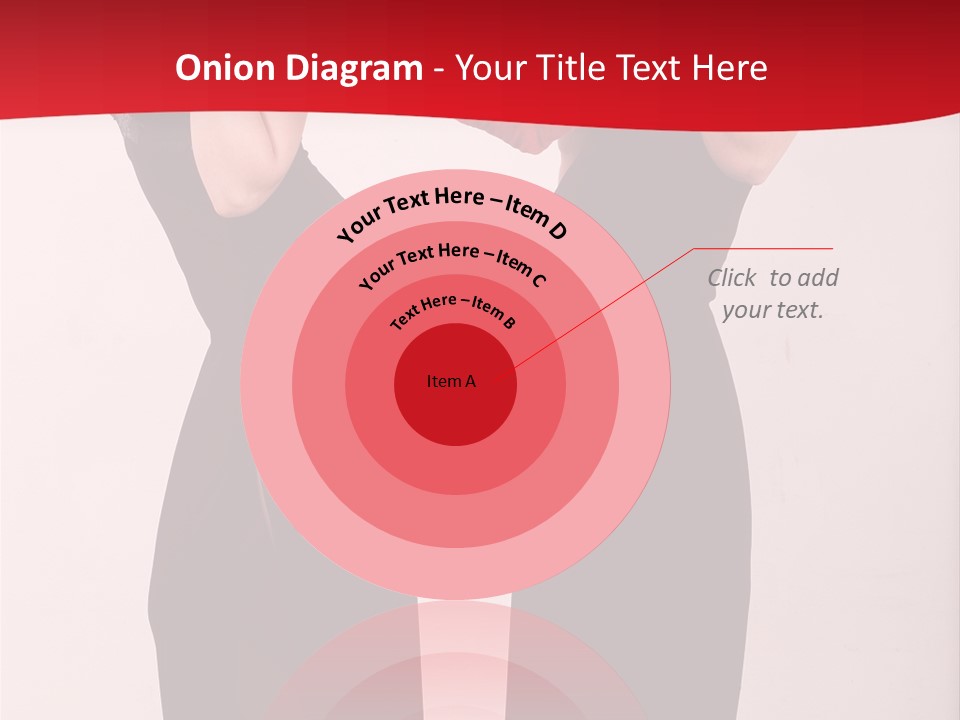 Sexy Woman Posing PowerPoint Template