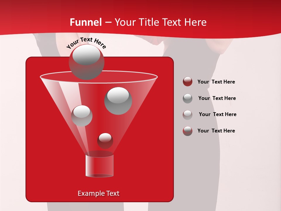 Sexy Woman Posing PowerPoint Template