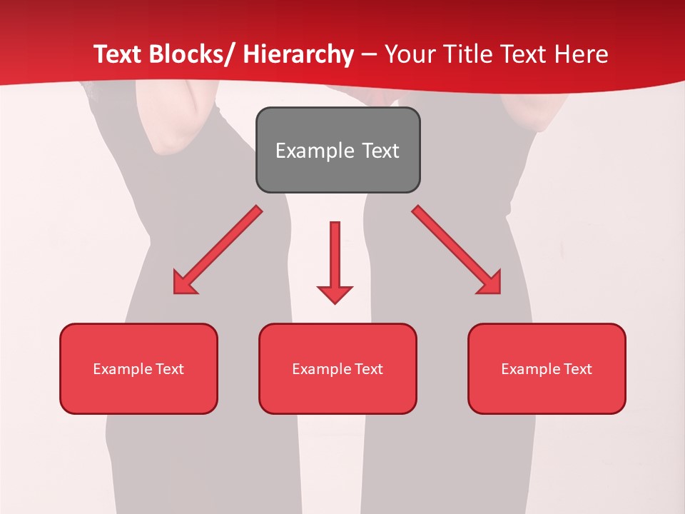 Sexy Woman Posing PowerPoint Template