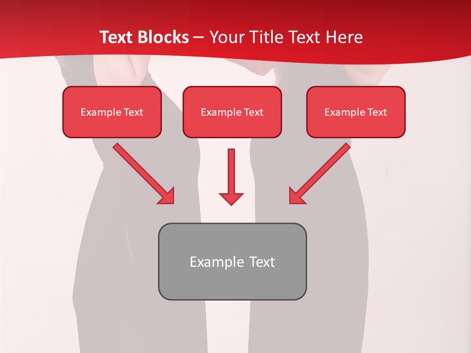 Sexy Woman Posing PowerPoint Template