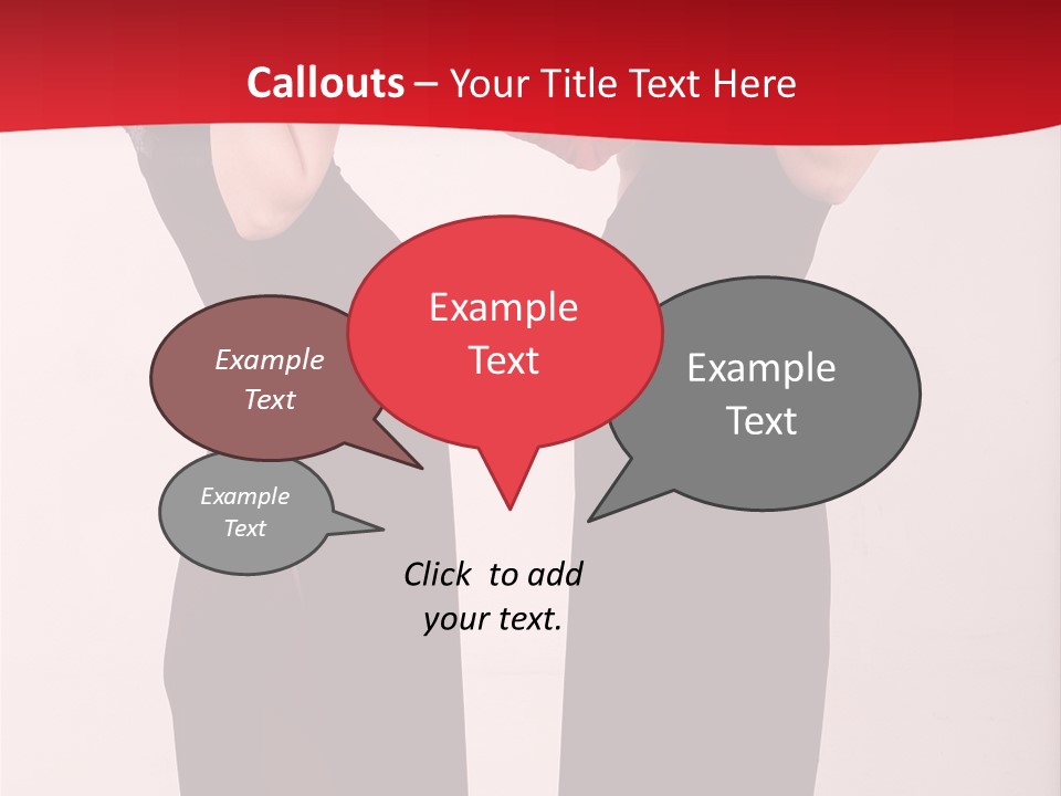 Sexy Woman Posing PowerPoint Template