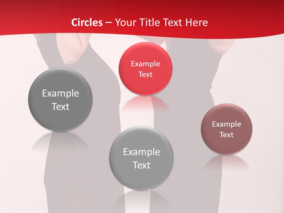 Sexy Woman Posing PowerPoint Template