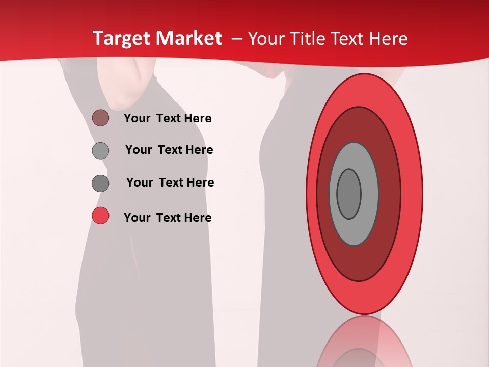 Sexy Woman Posing PowerPoint Template