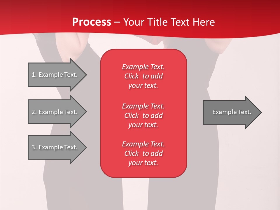 Sexy Woman Posing PowerPoint Template