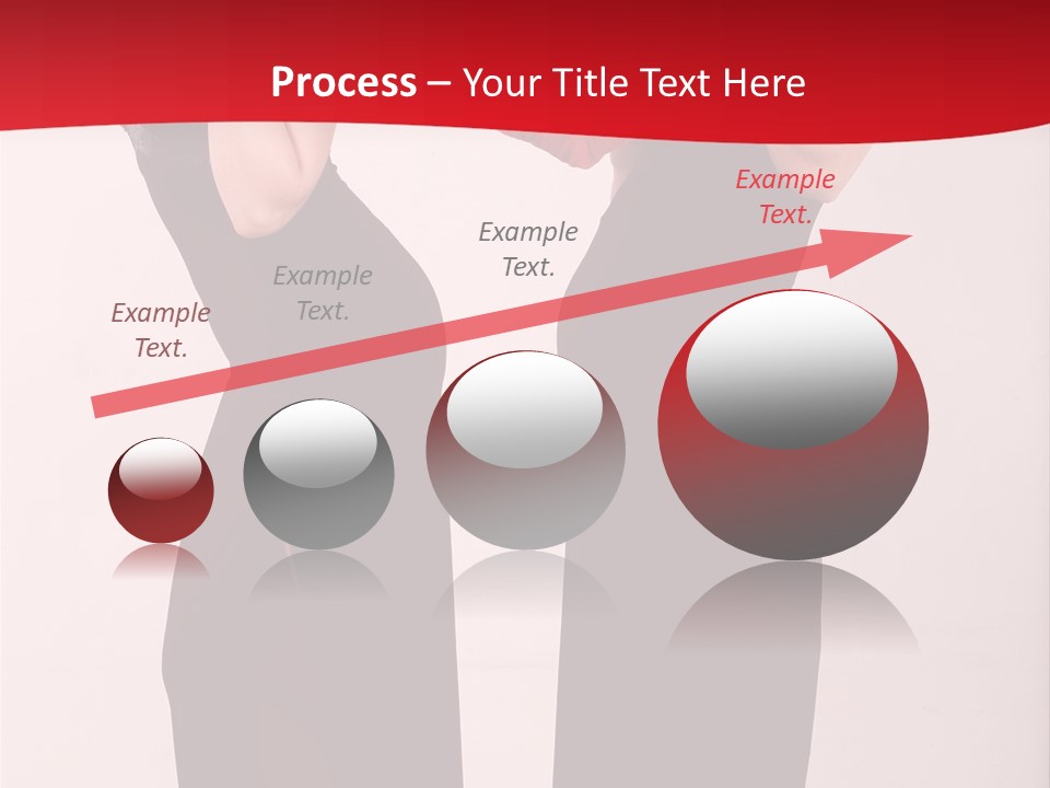 Sexy Woman Posing PowerPoint Template