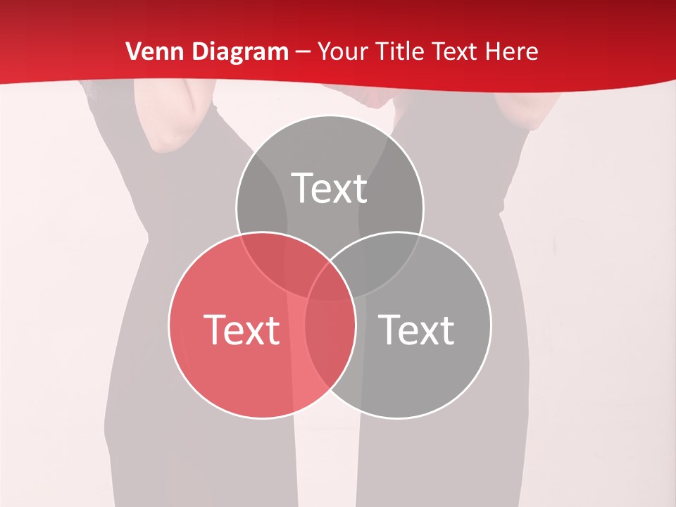 Sexy Woman Posing PowerPoint Template