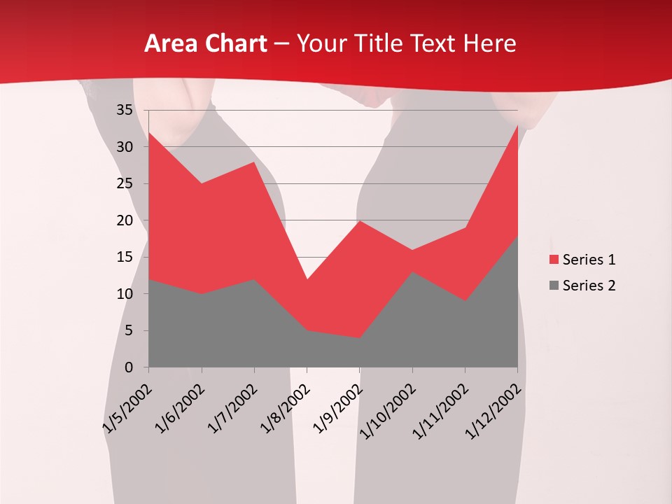 Sexy Woman Posing PowerPoint Template