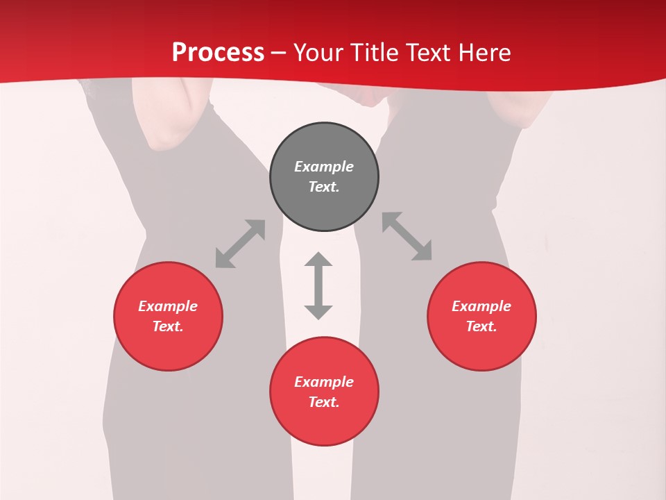 Sexy Woman Posing PowerPoint Template