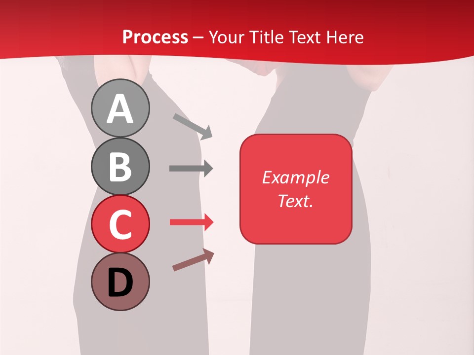 Sexy Woman Posing PowerPoint Template