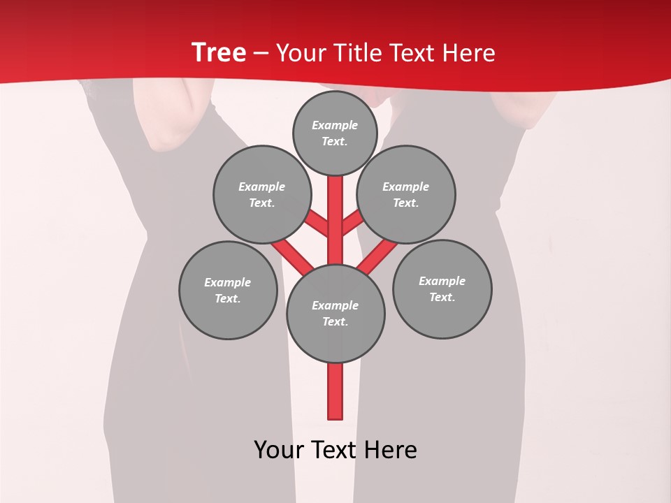 Sexy Woman Posing PowerPoint Template