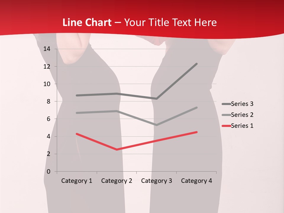 Sexy Woman Posing PowerPoint Template