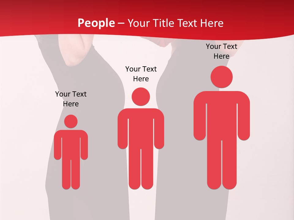 Sexy Woman Posing PowerPoint Template